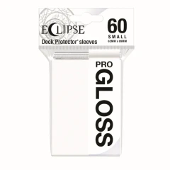 Ultra Pro - Eclipse White Small Pro Gloss Sleeves 60Ct